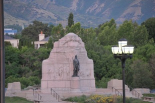 Mormon Battalion at Utah's State Capitol